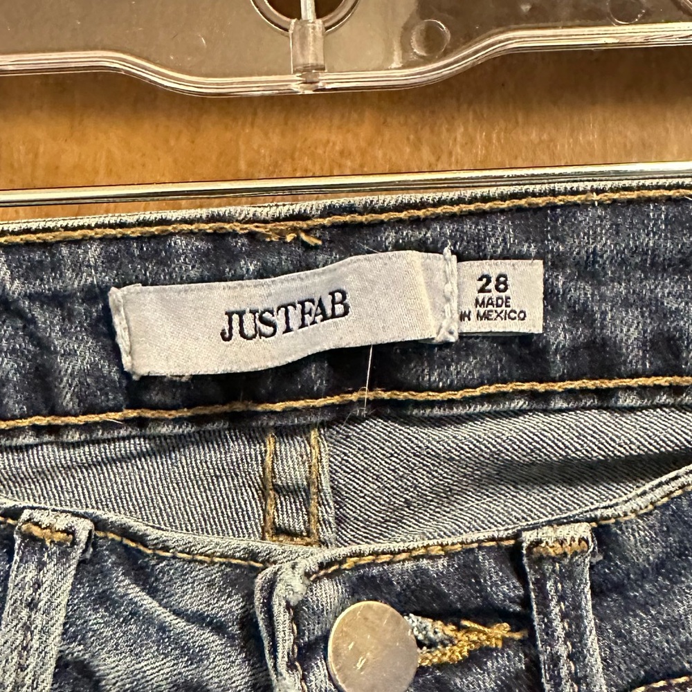 JustFab Women's Blue Jeans